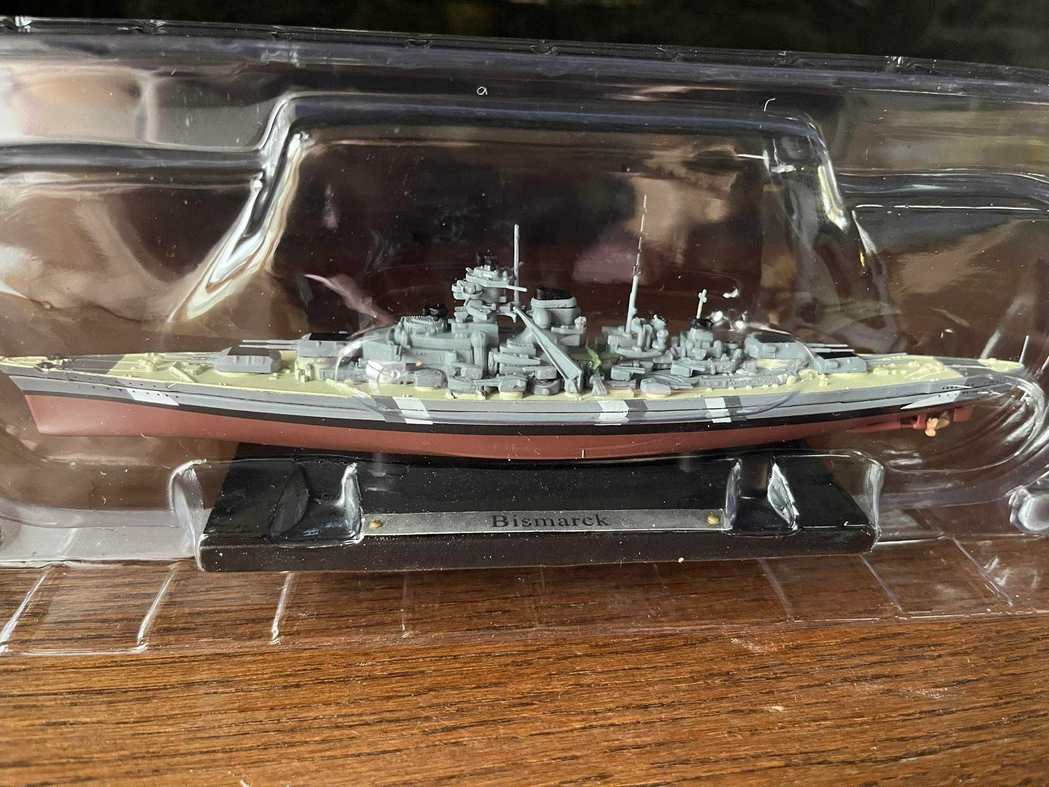 Okręt statek Bismarck model Deagostini