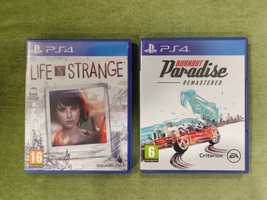 Jogos PS4 - Life is Strange / Burnout