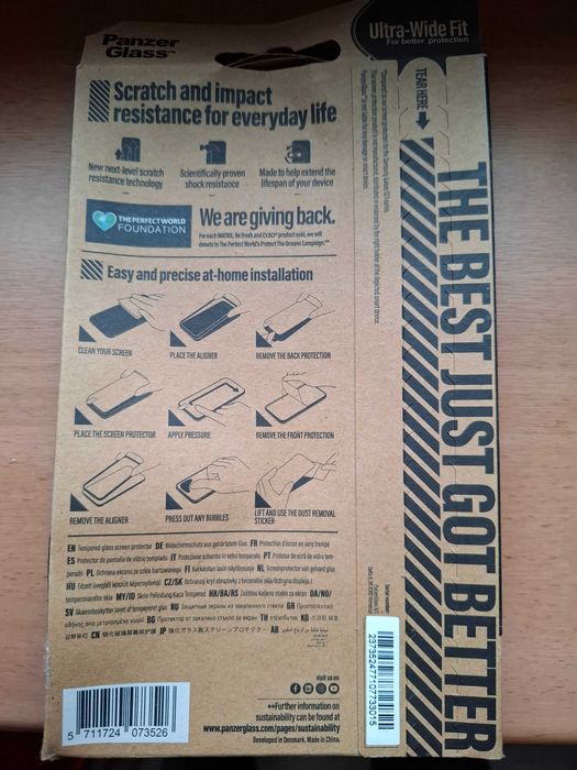 Szkla Hartowane Panzer Glass x 3 sztuki! Samsung S24 Ultra