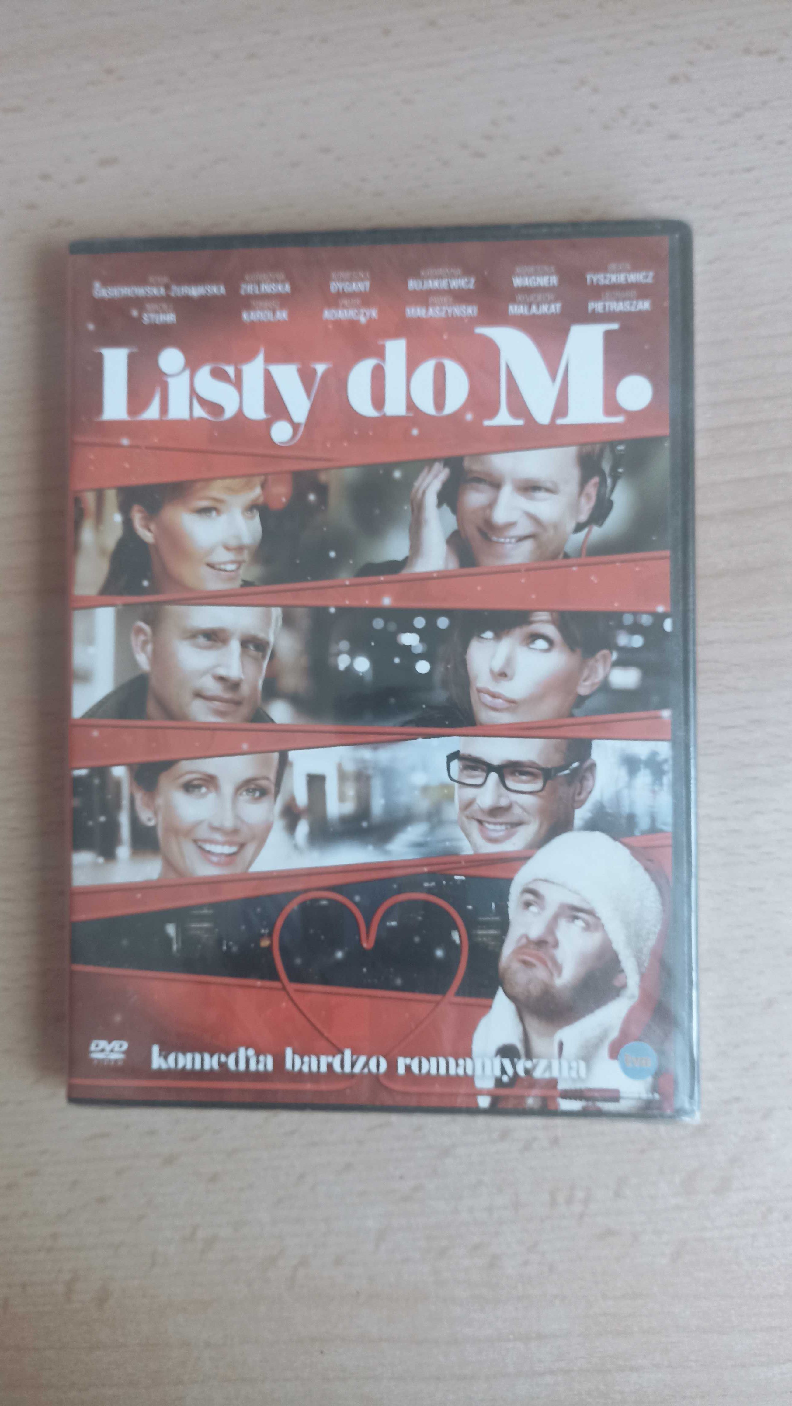 Listy do M na DVD, nie rozpakowane z folii jak ze sklepu .