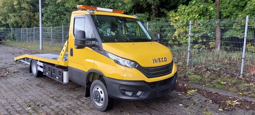 Iveco Daily 50c21  EUKRAN Laweta pomoc drogowa holownik duża ładowność stalowy najazd