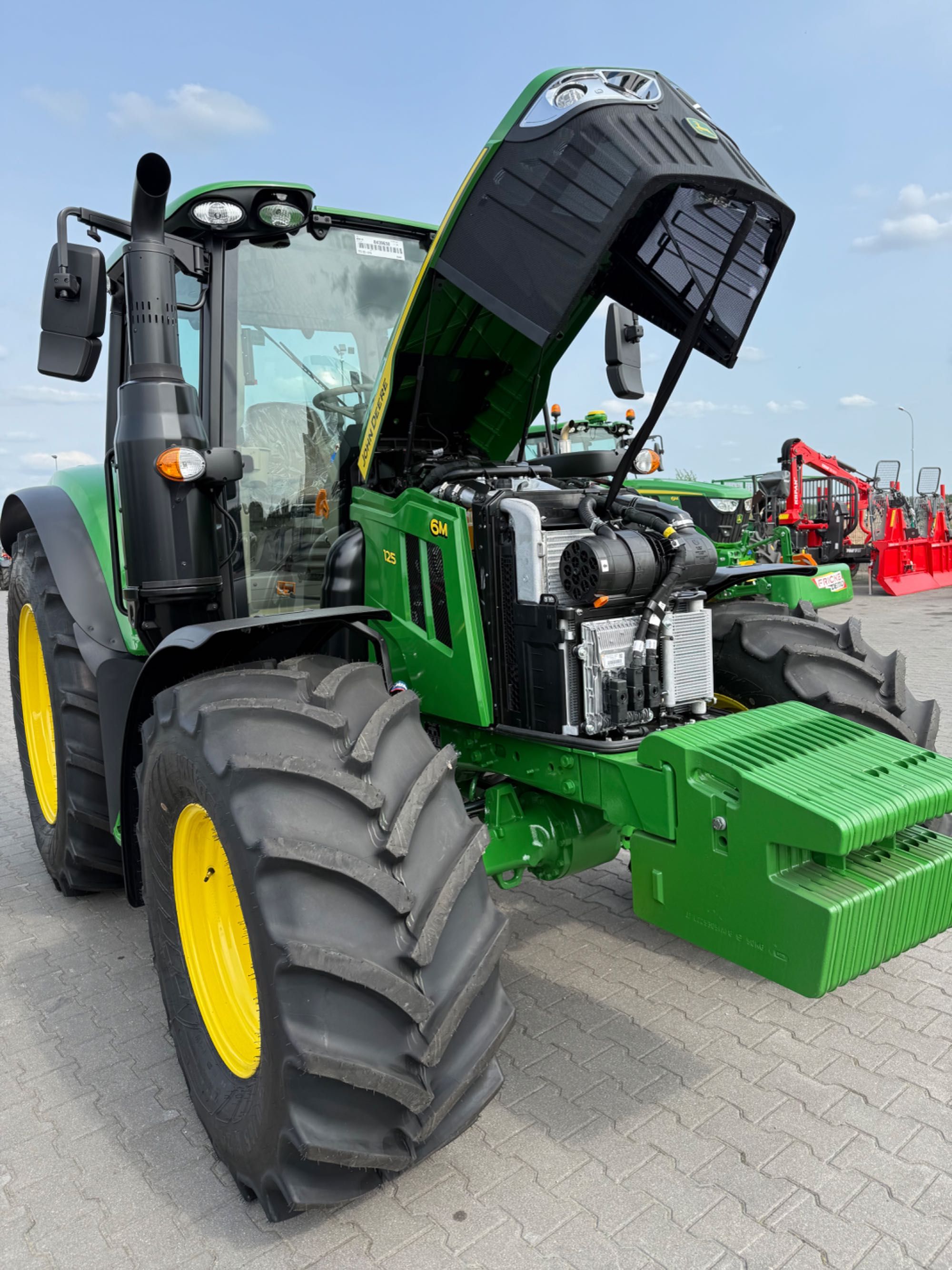 Wynajem*wypożyczenie NOWEGO ciągnika JOHN DEERE 6M 125 !