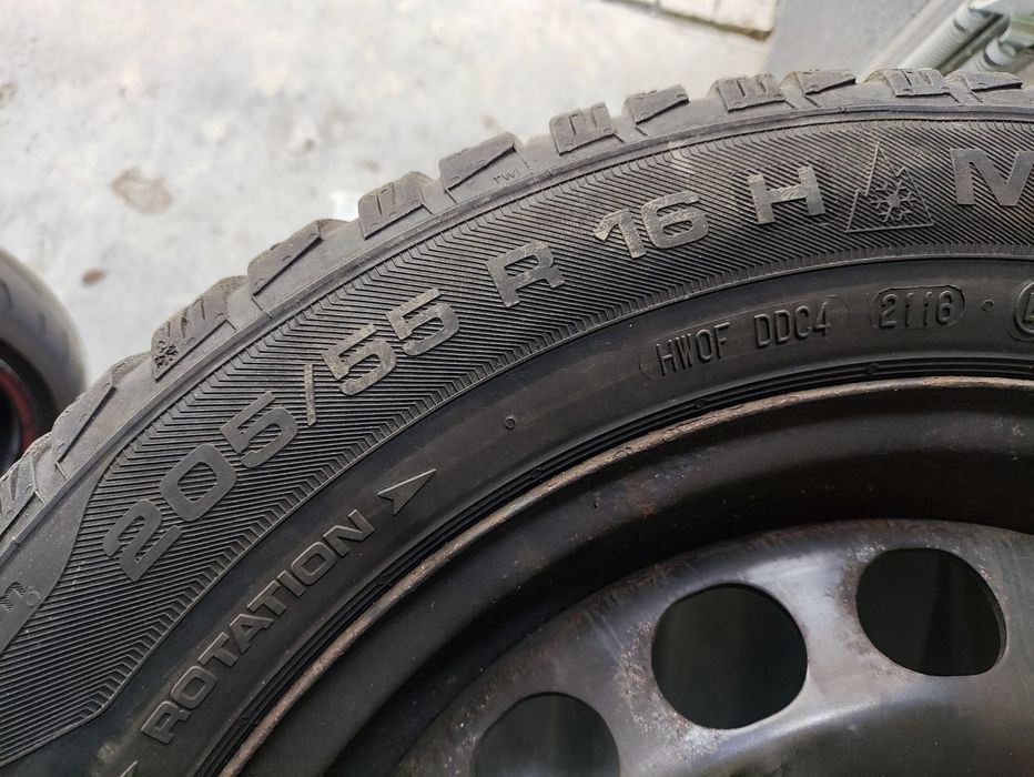 Koła zimowe 205/55/16 oryginał VW Golf 7