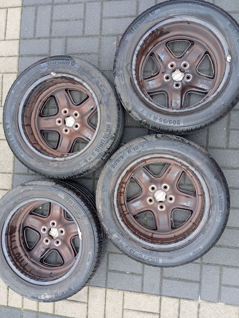 4 Koła Opony Felgi Kołpaki Ford OE Kuga C-Max Focus