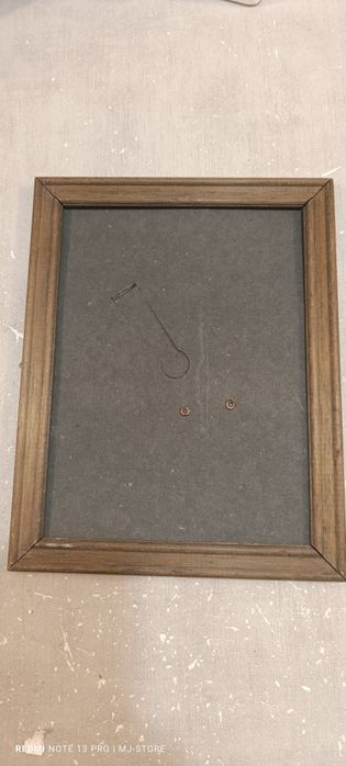 Drewniana ramka vintage
