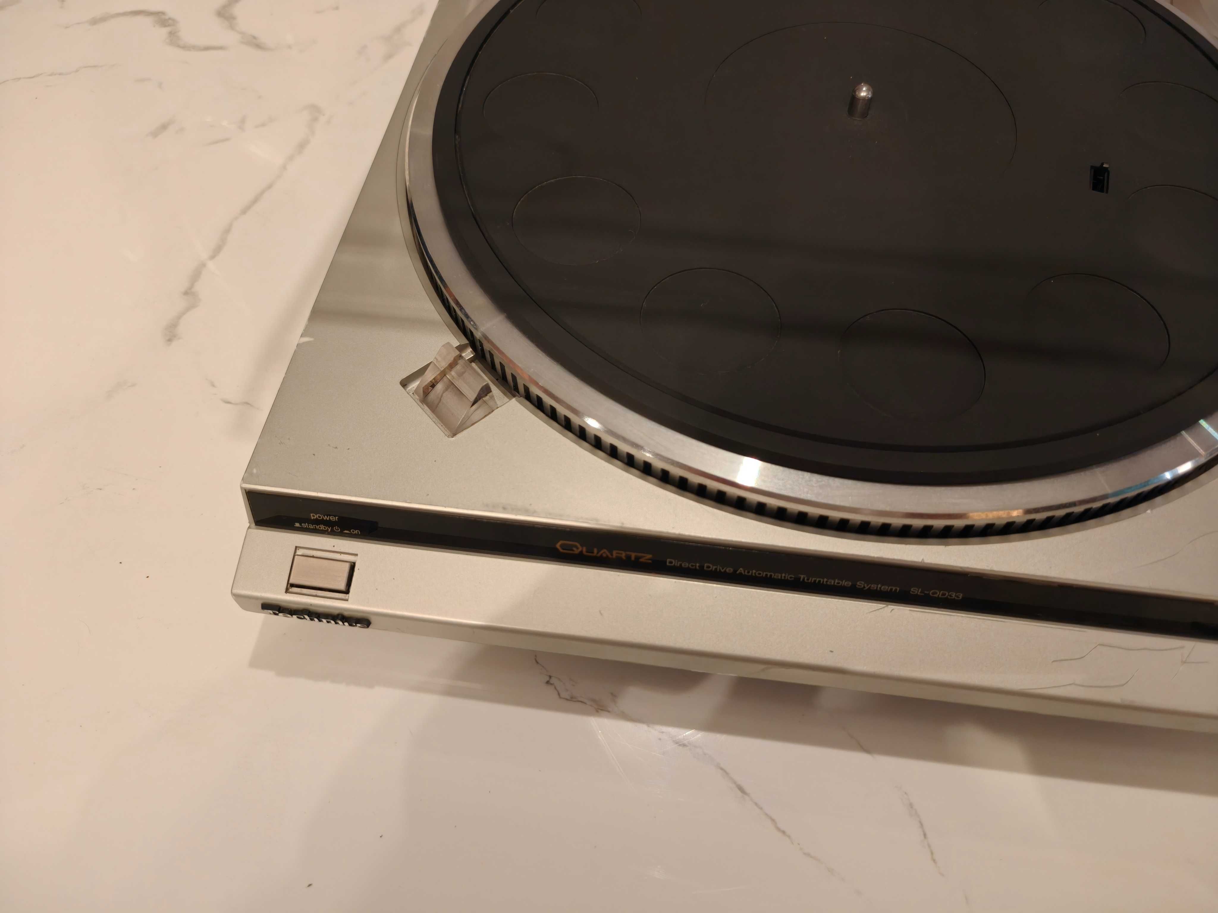 TECHNICS SL-QD33 ! Porządny gramofon Direct Drive ! Top model