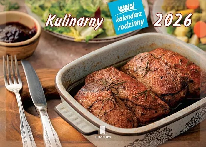 Kalendarz 2026 rodzinny Kulinarny. Lucrum