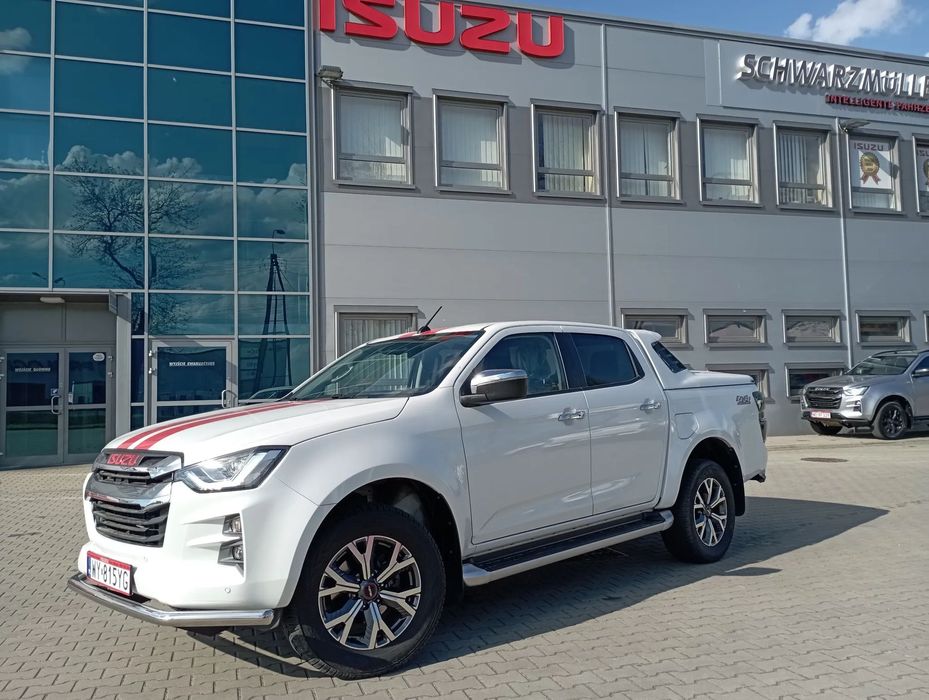 Isuzu D-Max L S X AUTOMAT, I-a rej. VIII.24r PEŁNA OPCJA, skóra,klimatronic,salon