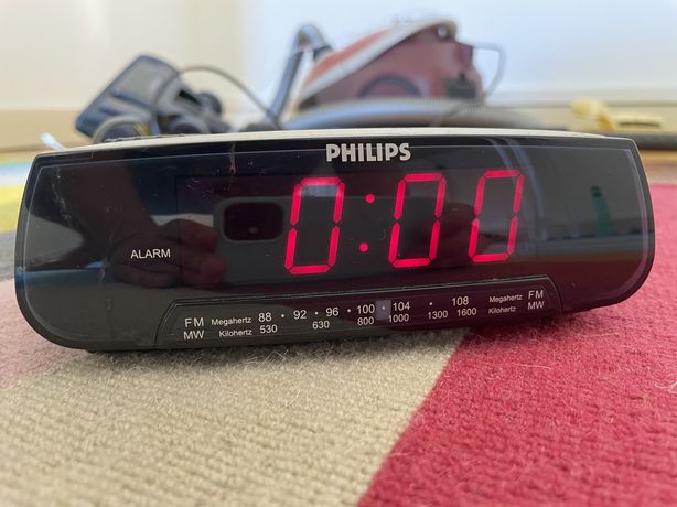 Rádio Despertador Philips