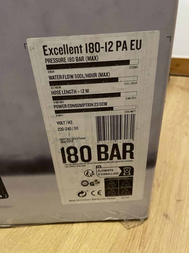 Nilfisk Excellent 180 Bar - Nova na caixa