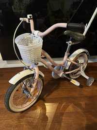 Rower dziecięcy SUN BABY Heart Bike 14 cali dla dziewczynki Różowy