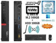 Mini-Pç Lenovo M920q Tiny 8ªG|i5 9500T-3.7G|NVMe-512G|16G|HDMI|W11