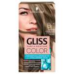 Gliss Color Care & Moisture farba do włosów 8-1 Chłodny Średni Brąz