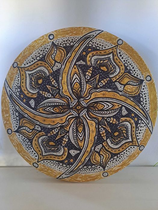 Quadro mandala, Hand painted