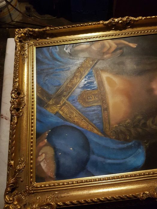 sprzedam obraz Leonardo Da Vinci ,,Zbawiciel Świata,,