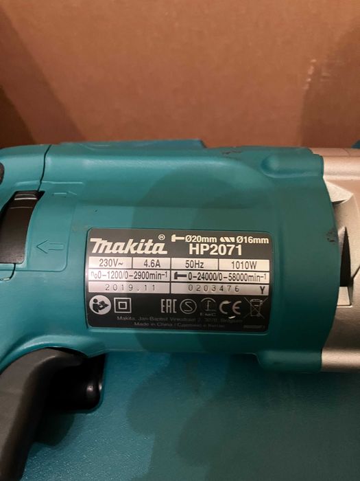 Wiertarka udarowa Makita HP2071J