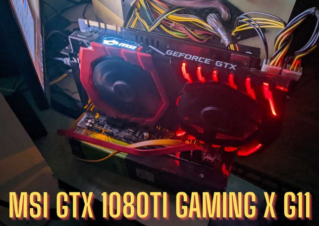 Видеокарта MSI GTX 1080Ti Gaming X /11Gb /GDDR5X /4K /352bit