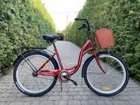 Жіночий міський велосипед Aquarine 26, 28 Red
