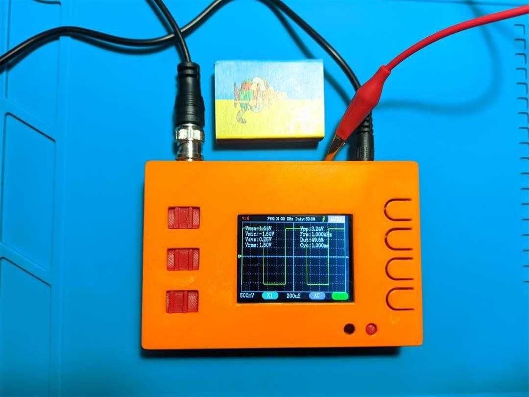 Цифровой осциллограф DSO138 + КОРПУС. Собранный