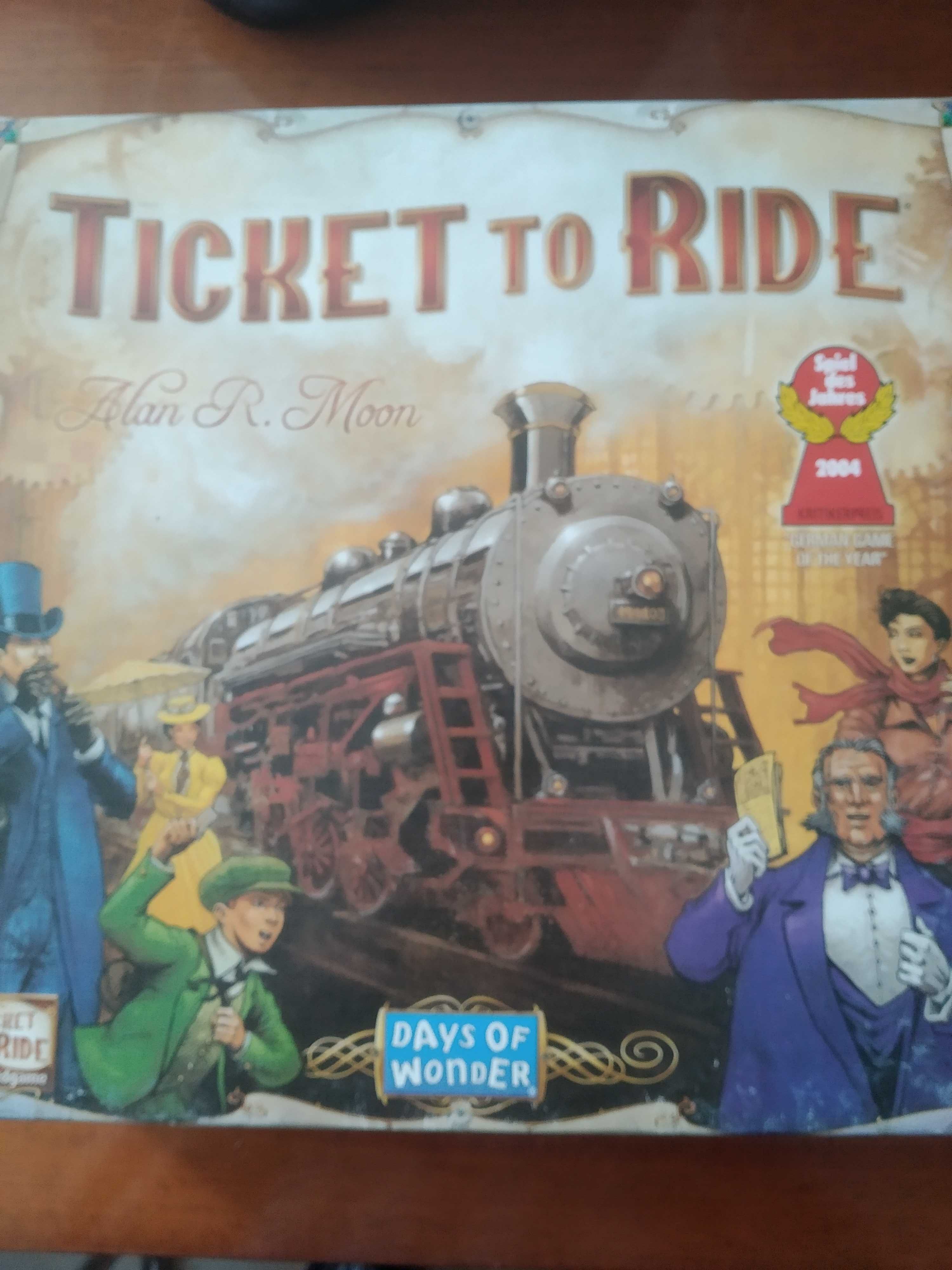 Настільна гра Lord of Boards Ticket to Ride (Квиток на потяг)