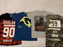 T shirt koszulki r 164cm (r.S) 4 sztuki krótki rękaw