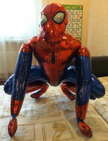 Воздушный шар 3D человек-паук бэтмен железный-человек
