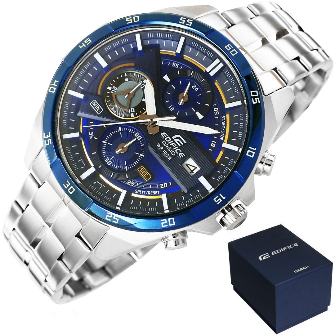 zegarek męski casio edifice efr-556db-2avuef 10 bar + box