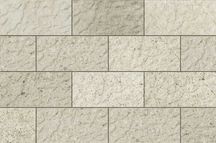Płytki kamien Saltstone Bianco 30/14,8 Szare struktura elewacja CERRAD