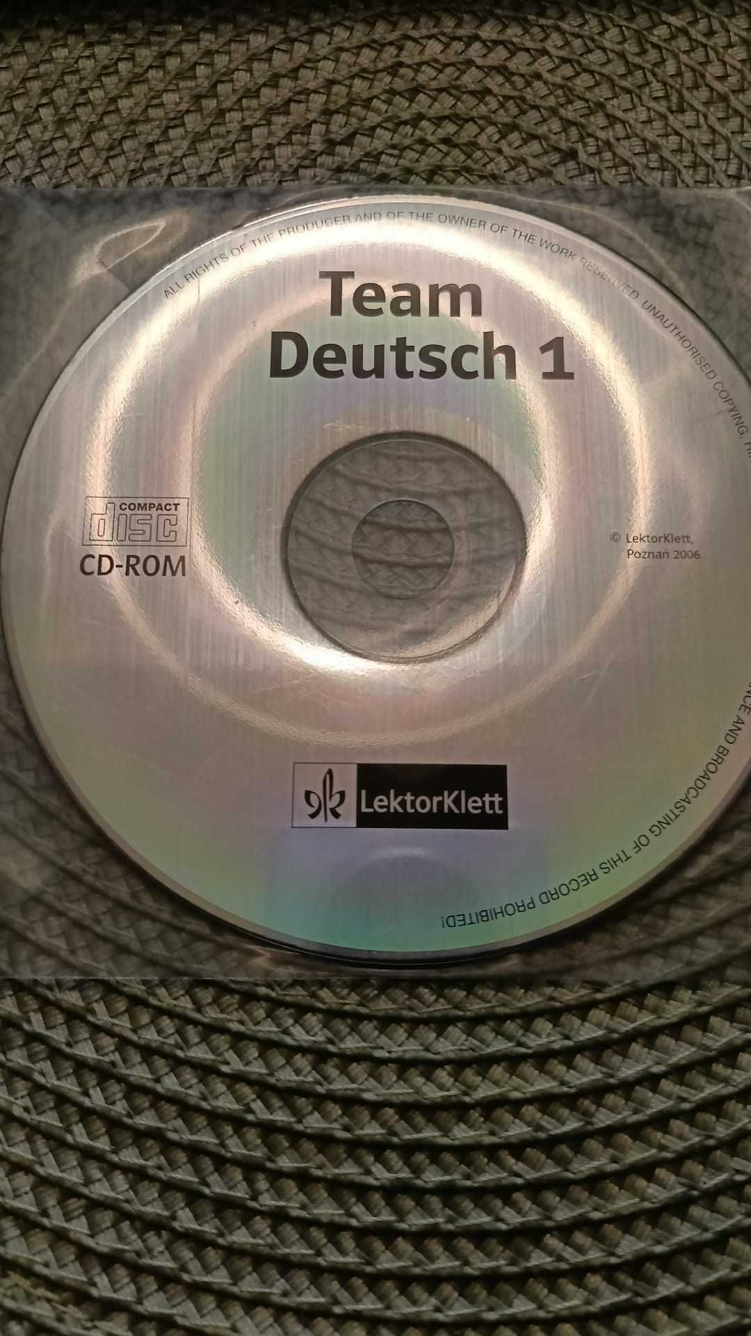 Team Deutsch 1 i 2 - tylko płyty CD