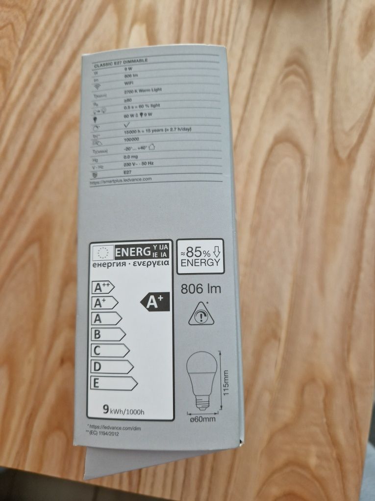 Żarówka wi-fi osram e27