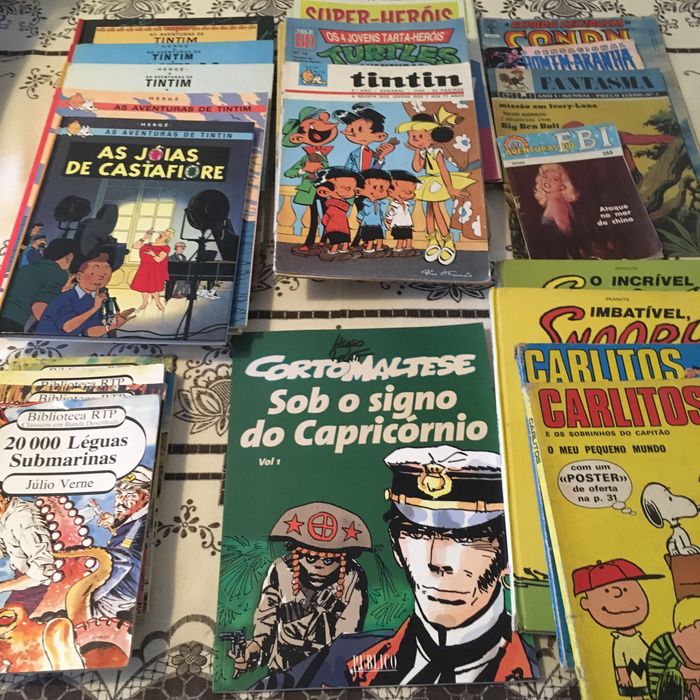 Livros BD e quadradinhos