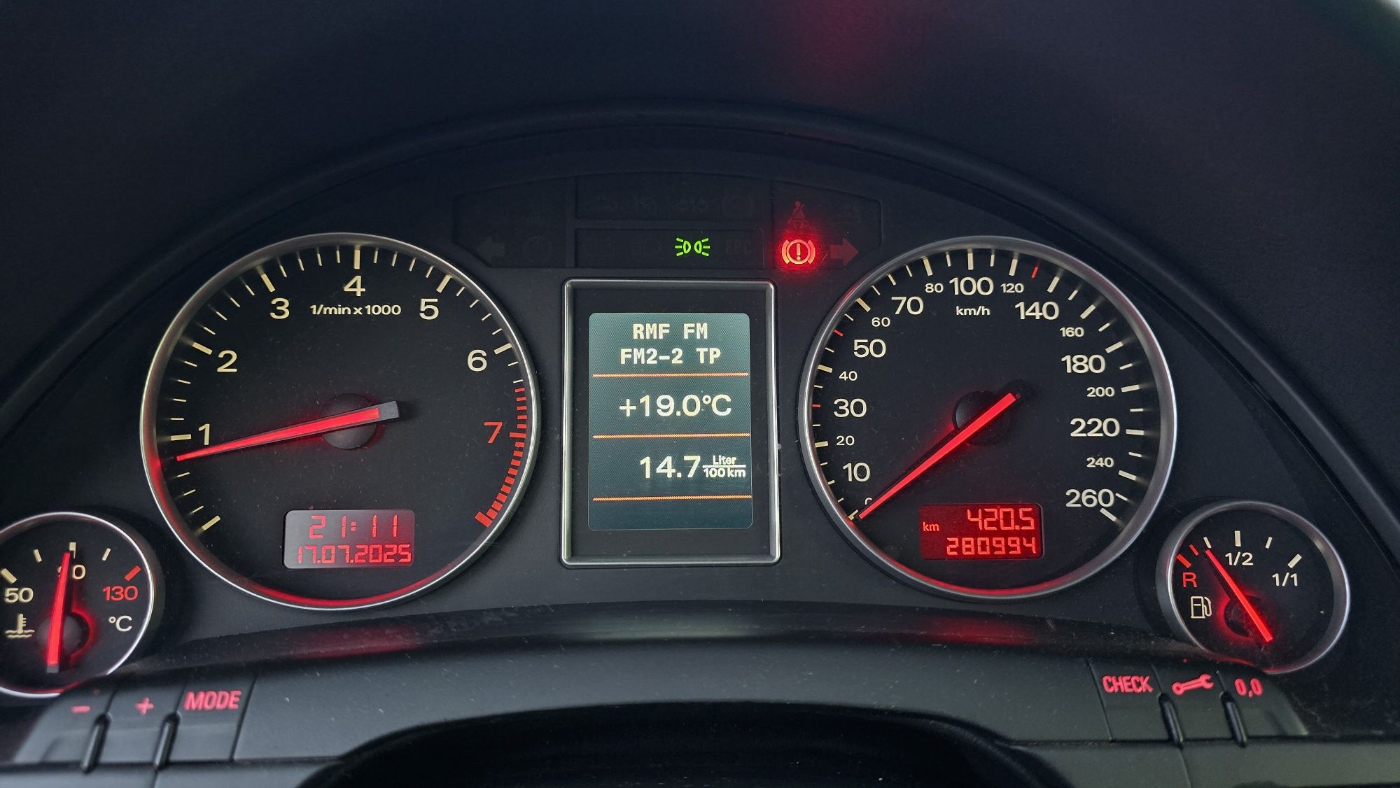 Audi A4 B6 2.0 b+g