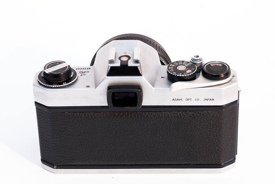 Câmara SLR Asahi Pentax Spotmatic F Honeywell + Obj. Vvivitar 24 mm