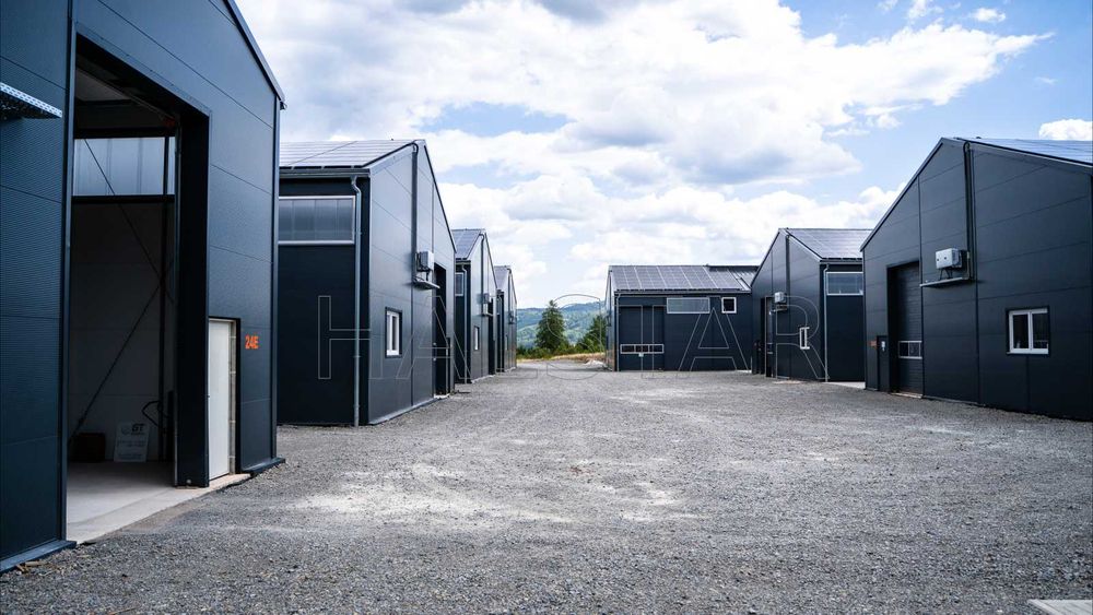 8x20x4m, Hala Stalowa Magazyn, Płyta Warstwowa PIR +Transport HALSTAR