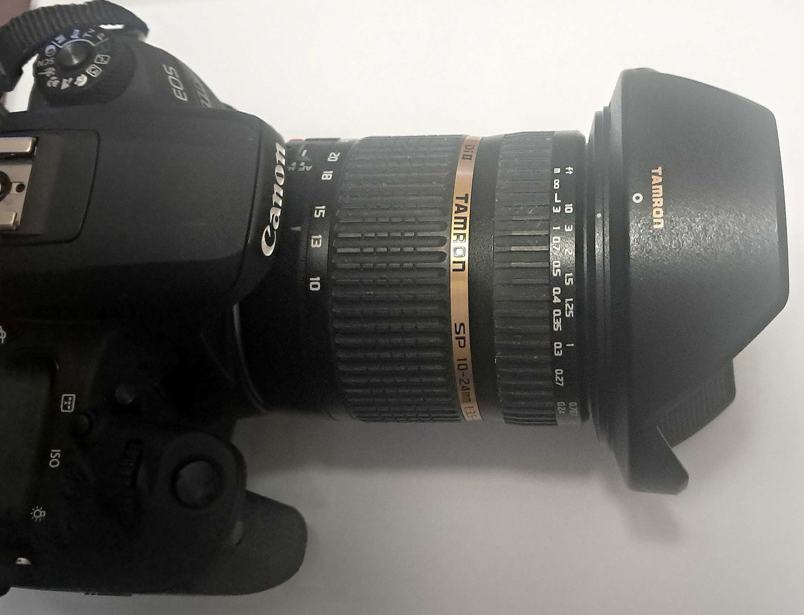 obiektyw szerokokątny Tamron sp 10-24mm fi 77