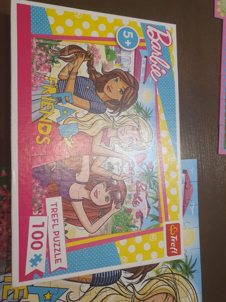 Puzzle Barbie 100 elementów