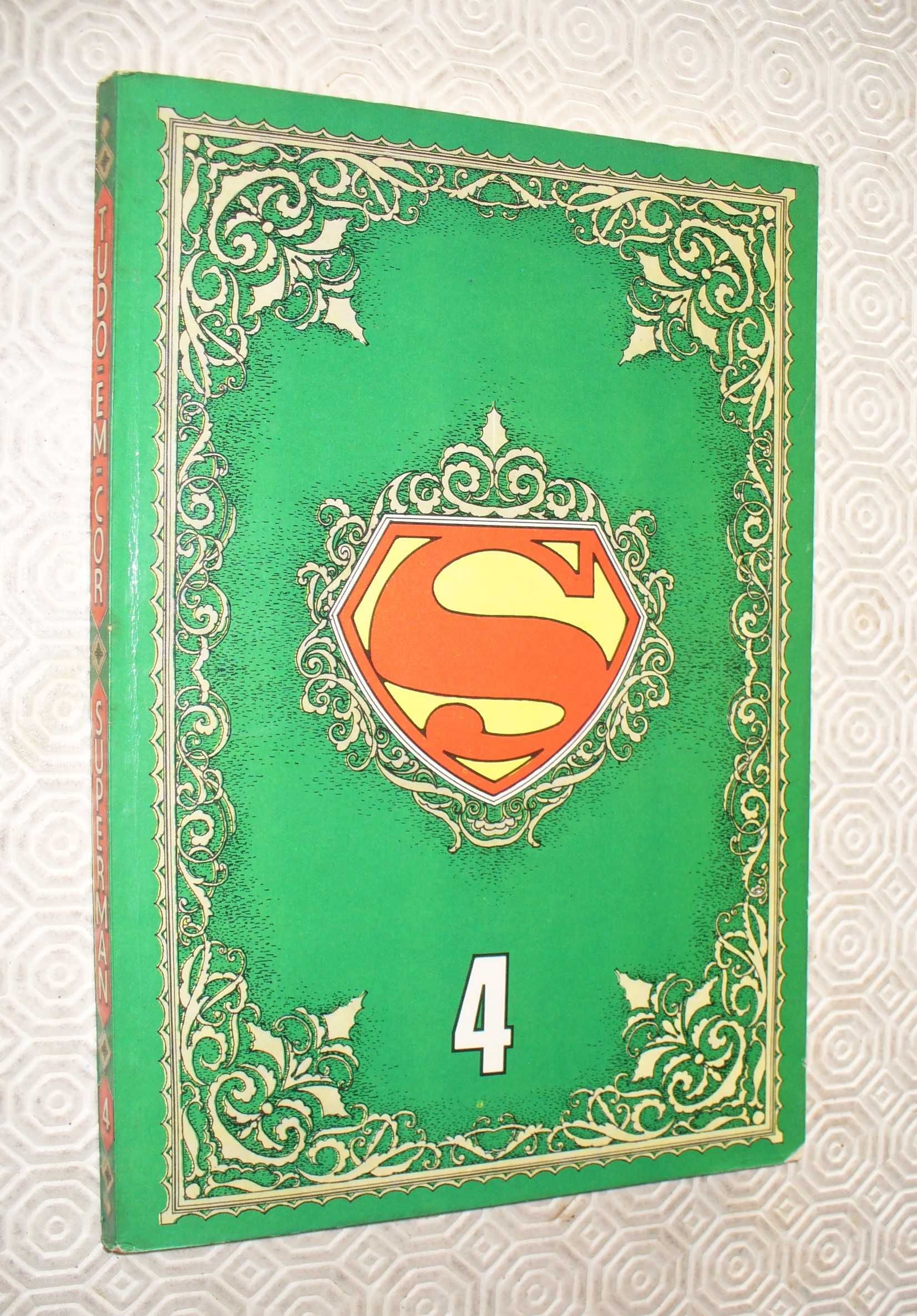 Superman Tudo em Cores - Álbum nº 4 - EBAL