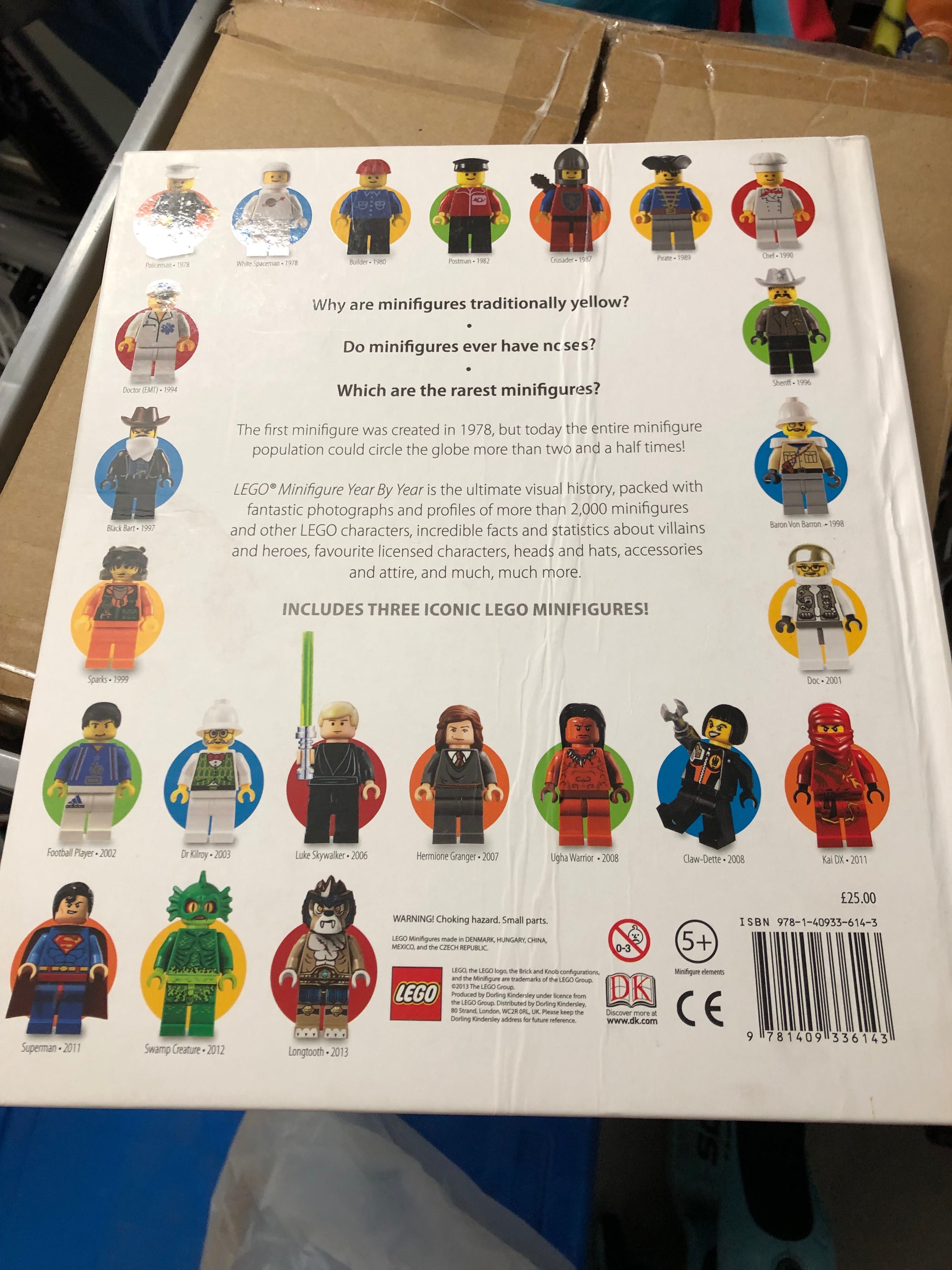 Lego minifigure książka