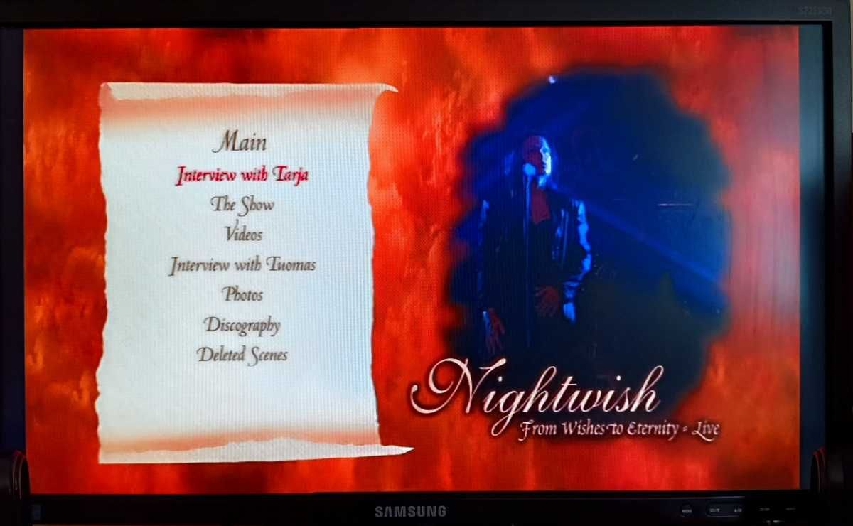 DVD 2 w 1 Nightwish - From Wishes to Eternity - Live 2002