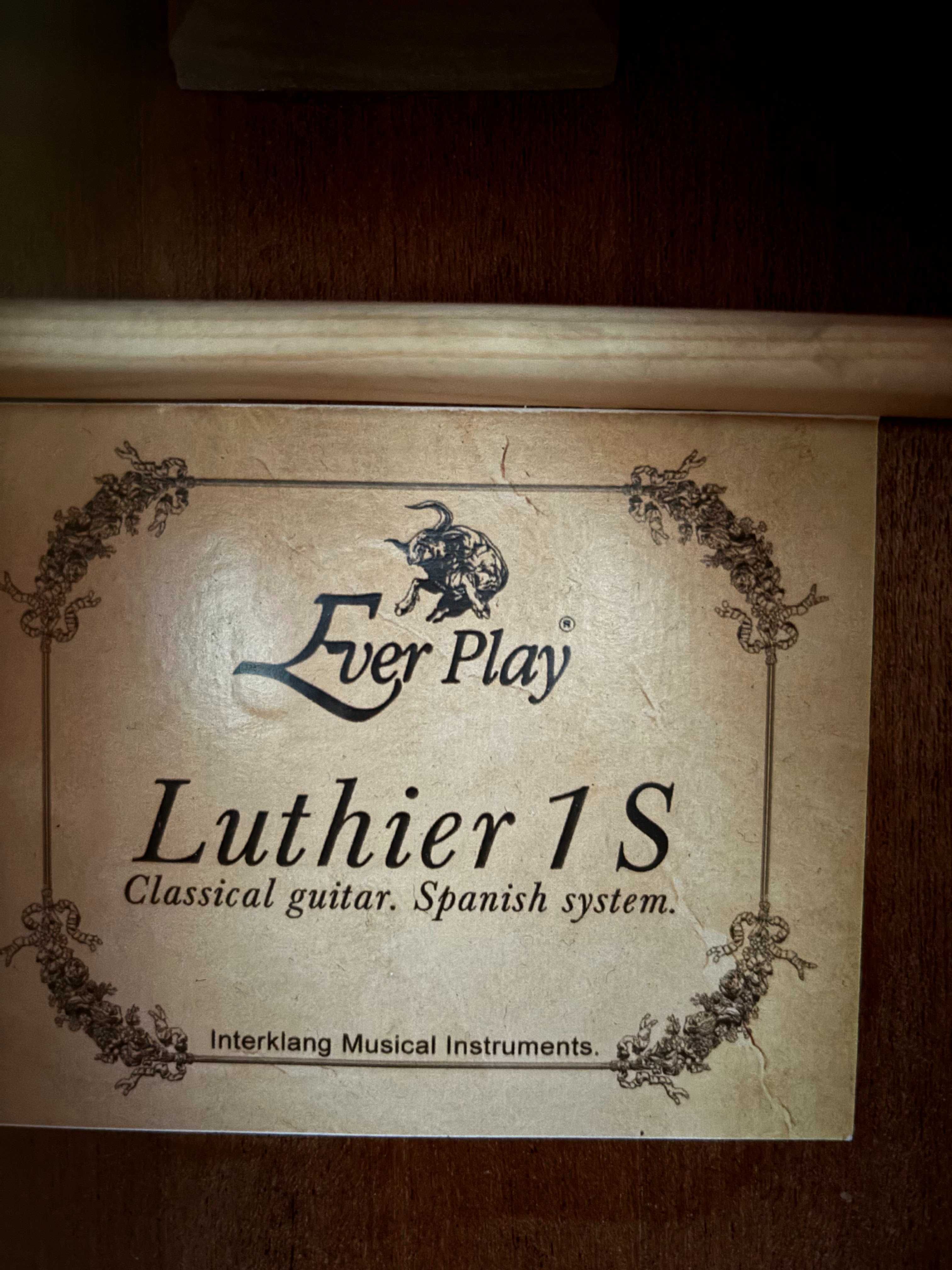 EverPlay Luthier 1S gitara klasyczna 4/4 + pokrowiec