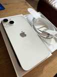 IPhone 14 white 128 GB + etui i 2 folie