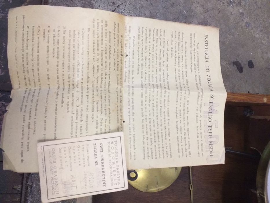 Zegar ścienny Metron msd/0