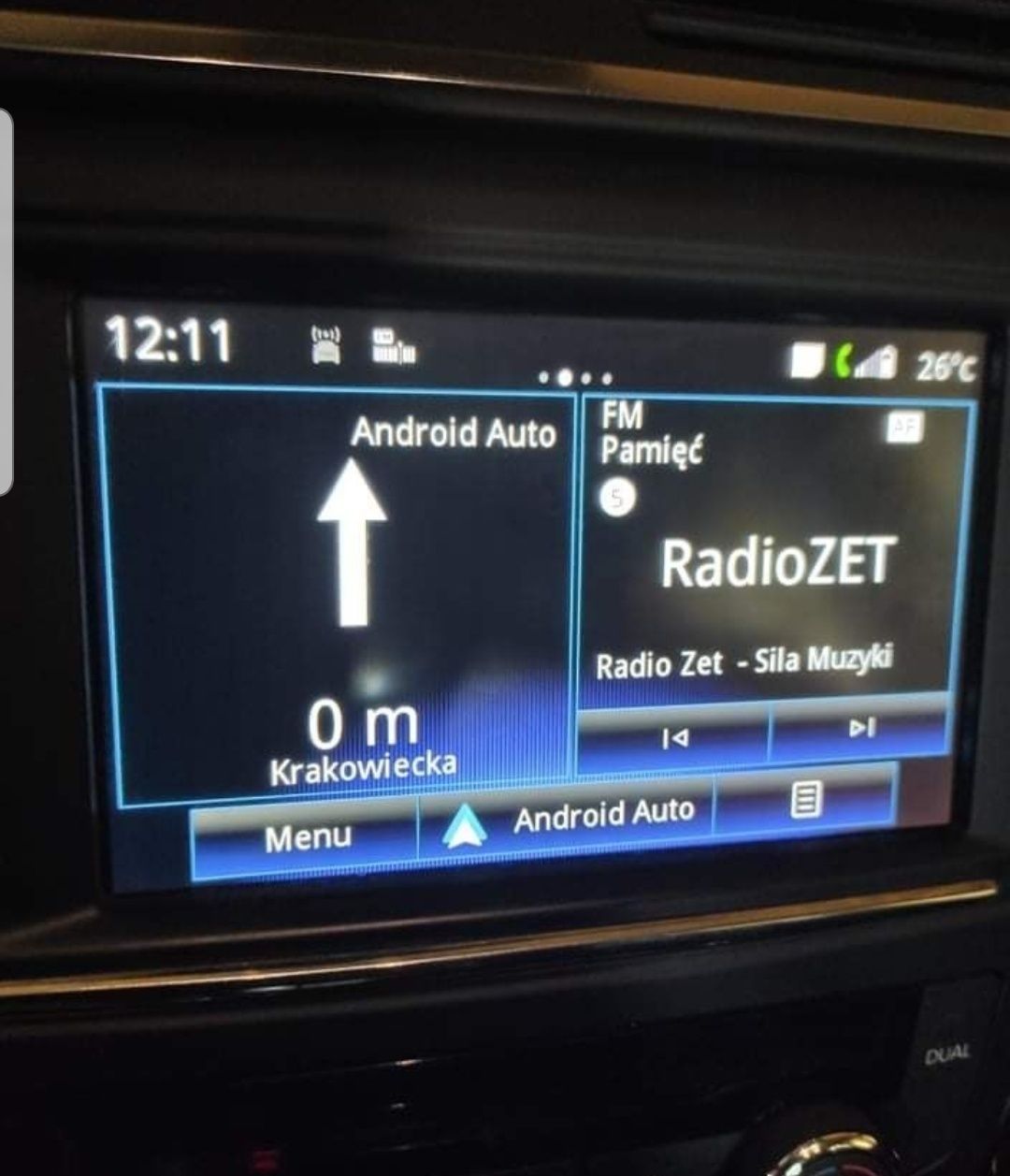 Android Auto R-Link 1, 2 Renault START STOP OFF