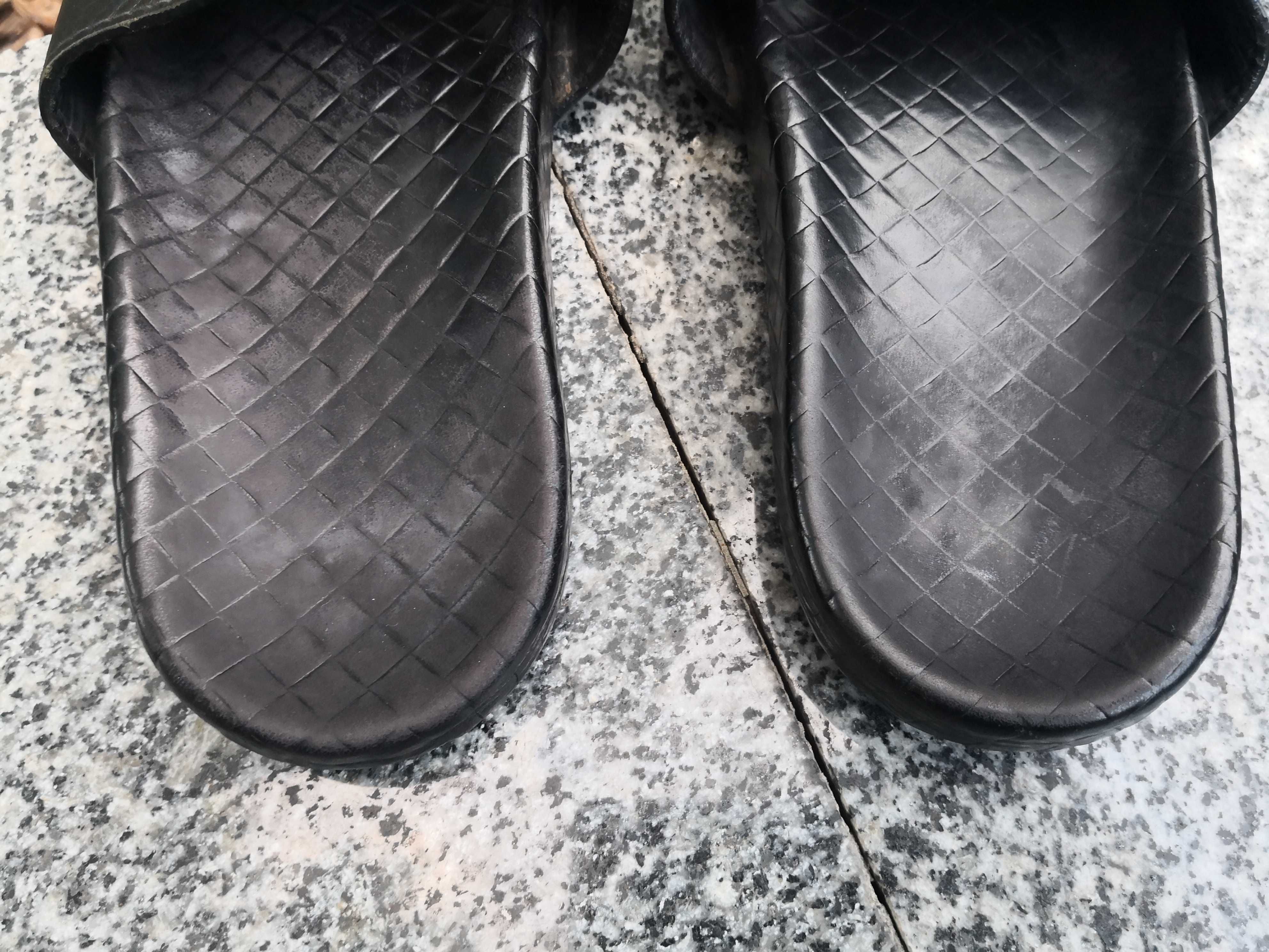 Шлепанцы Bottega Veneta ( Боттега Венета), Италия, оригинал, кожа, 43.