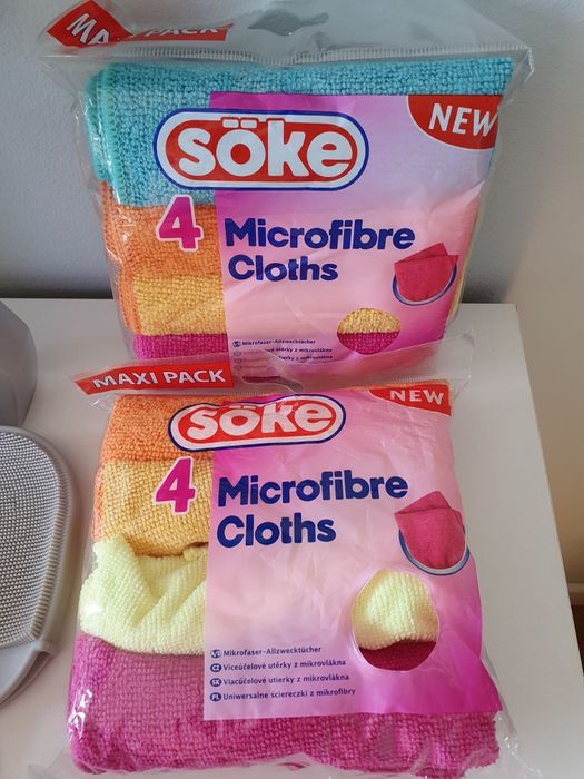 Akcesoria do sprzątania nowe ściereczki myjka do okien