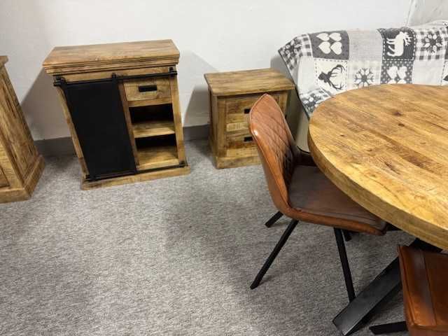 Nowa wyjatkowa Komoda, szafka egoztyczne mango  LOFT STYLE Faktura Vat