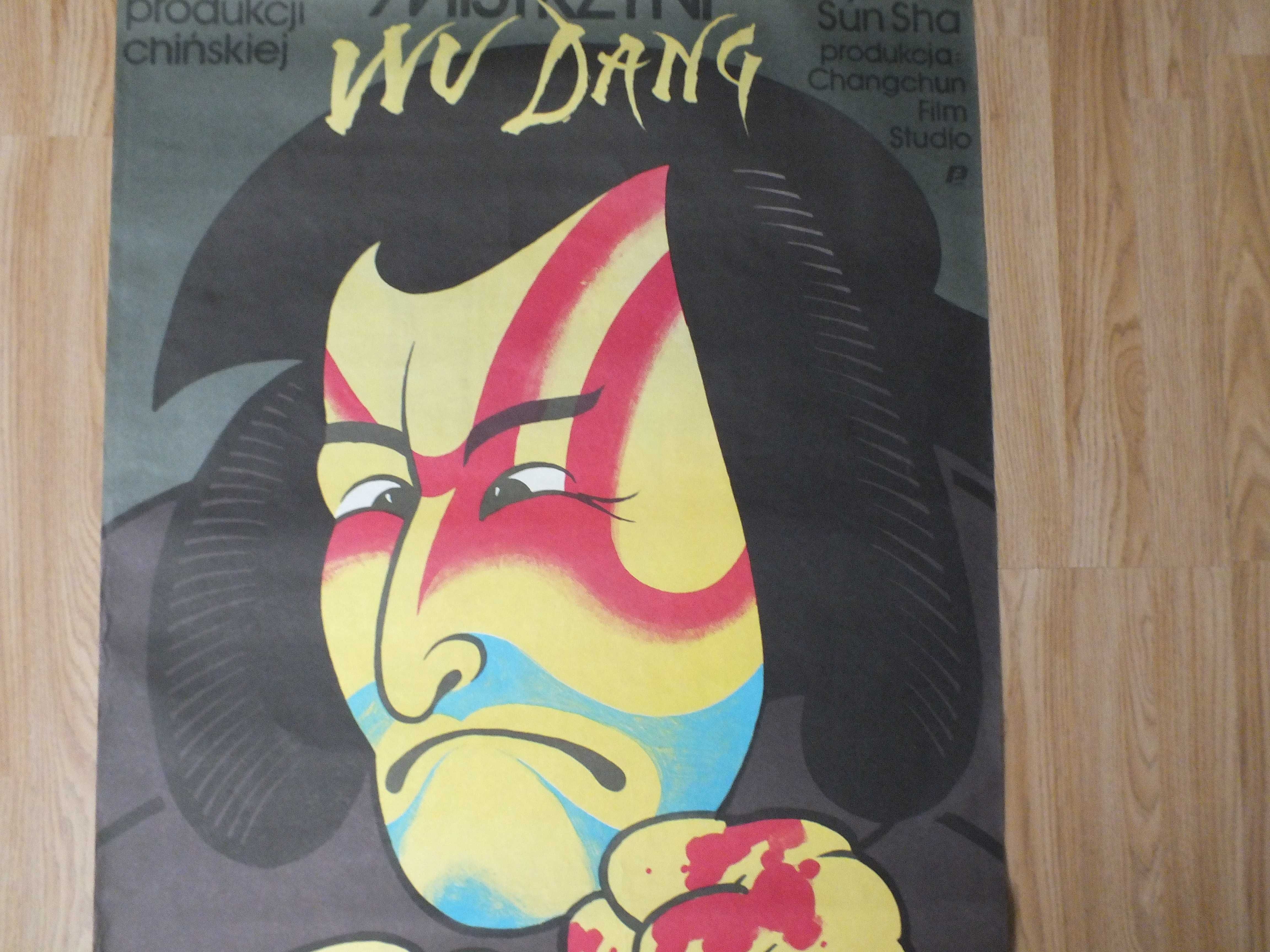 Oryginalny plakat --Mistrzyni Wu Dang-  Pierwodruk. 1983  W.Wałkuski