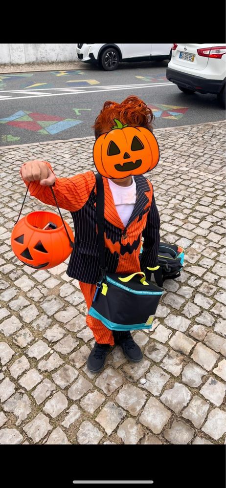 Fato de abóbora/ Halloween