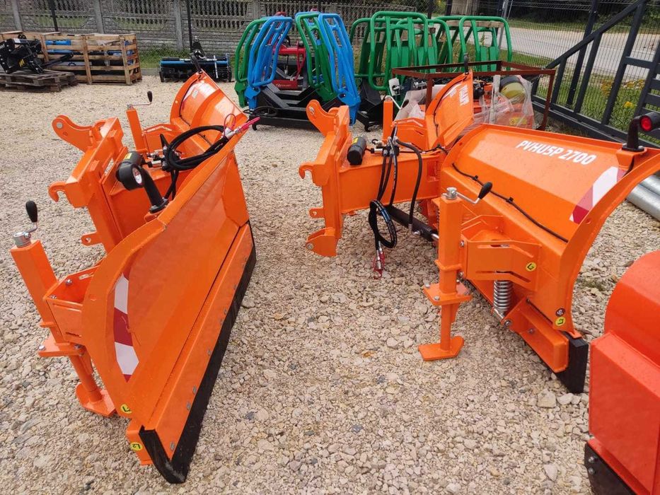 Pług śnieżny Volant hydrauliczny składany euro tuz 2,5-3,2m transport