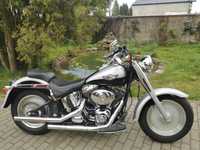 Harley-Davidson Softail Fat Boy Bardzo ładny Rocznicowy 100-lecie Harley-Davidson Fat Boy, nowe opony